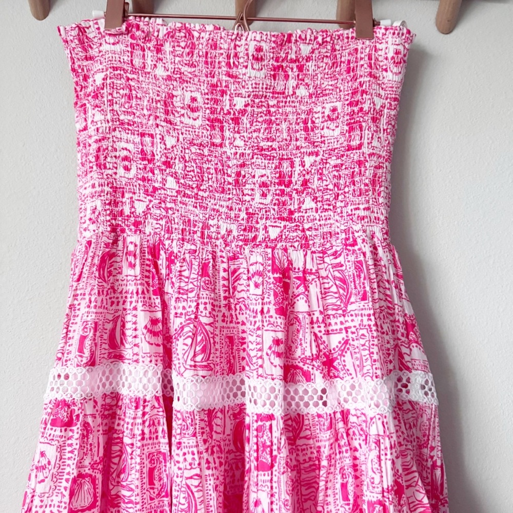 Lilly Pulitzer Kelvins Strapless Dress - Picture 8 of 16
